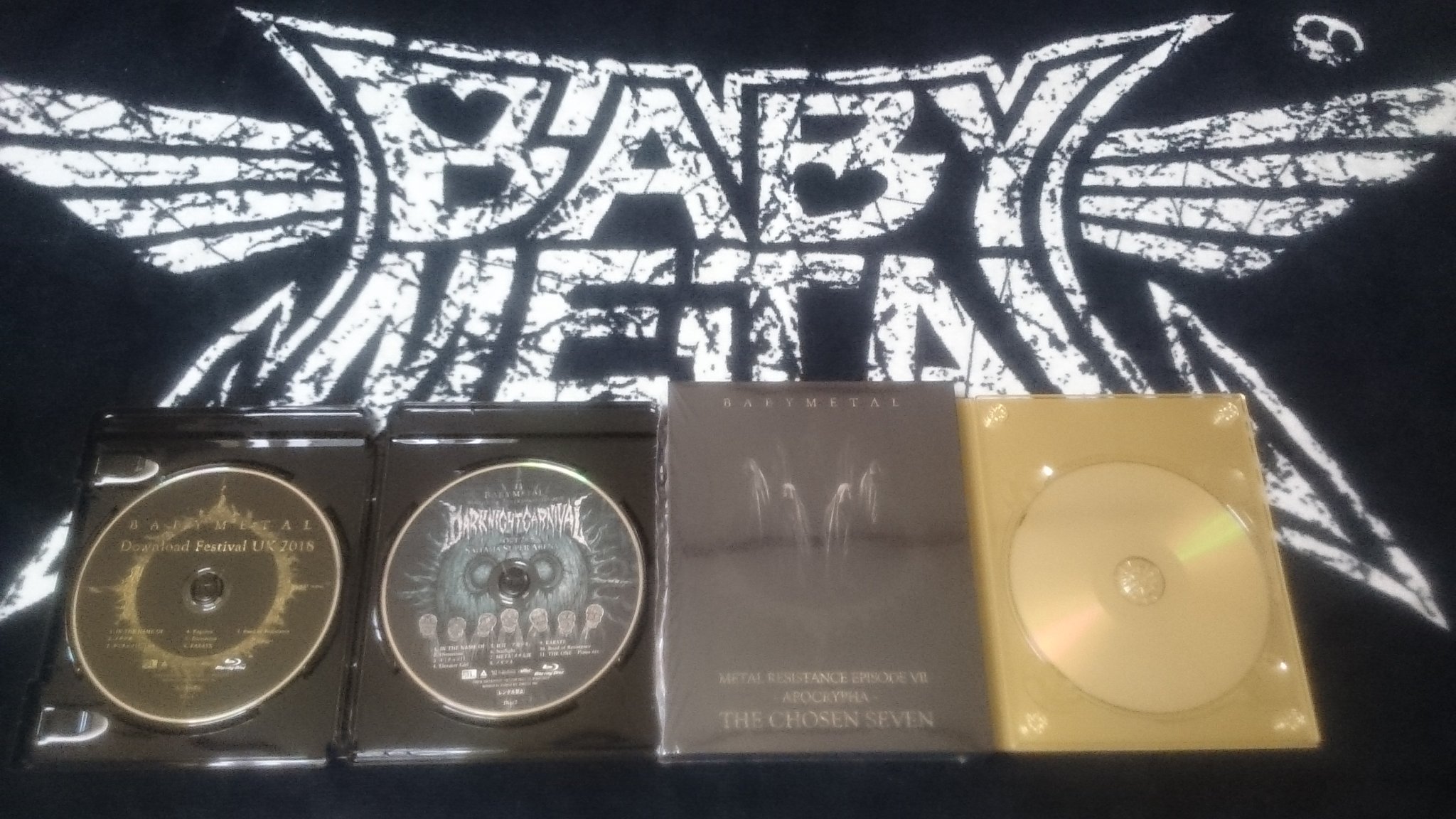 The Chosen Seven blu-ray set has released – Unofficial BABYMETAL News