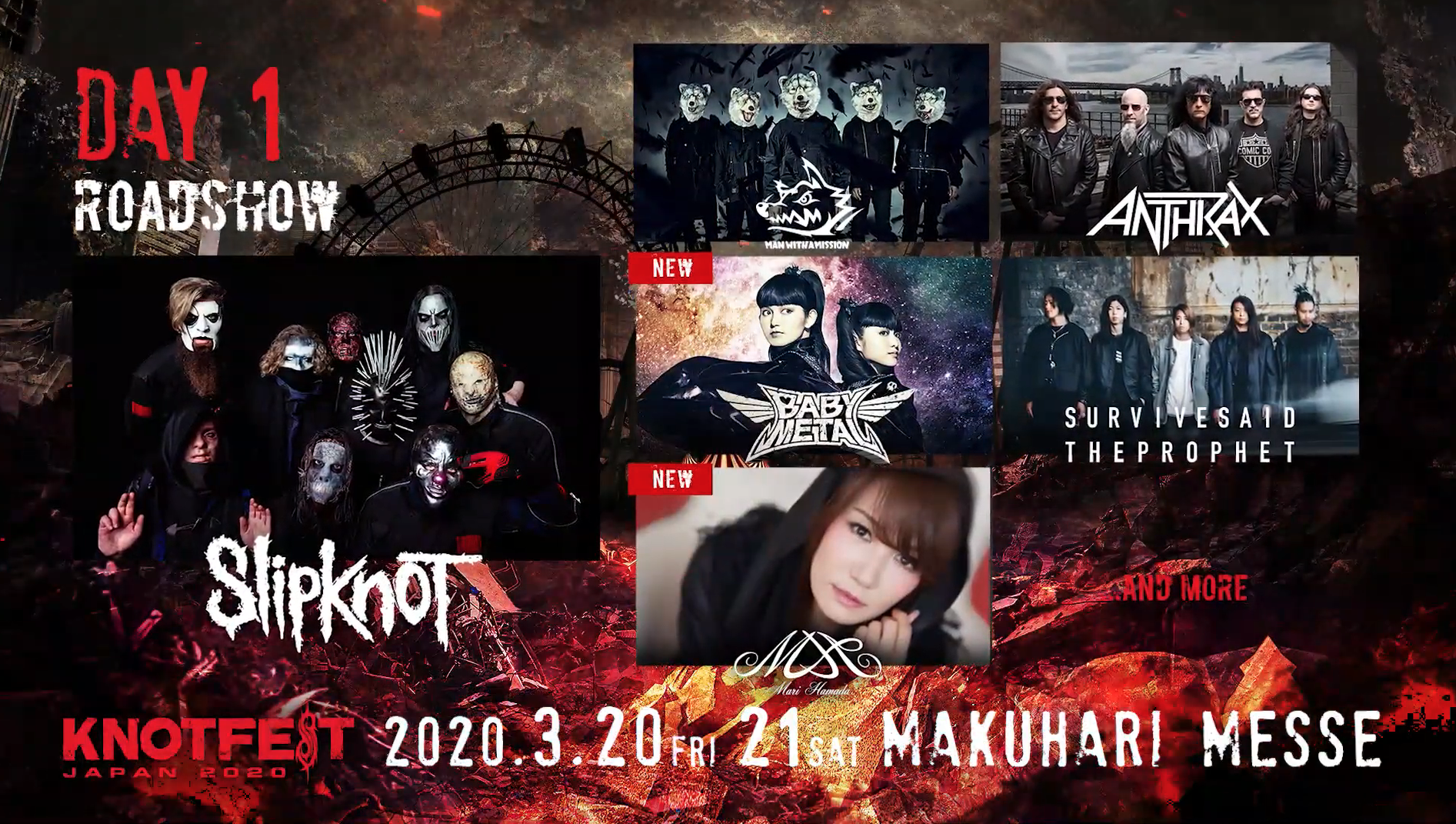 BABYMETAL Will Play At Knotfest Japan On March 20th, 2020