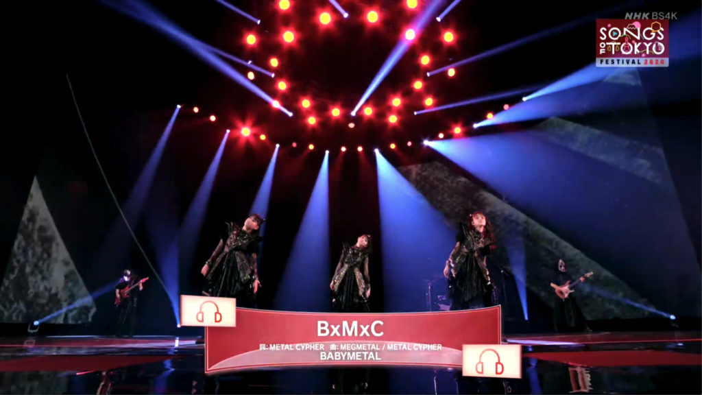Bxmxc From Songs Of Tokyo Festival Was Broadcast In 4k Unofficial Babymetal News