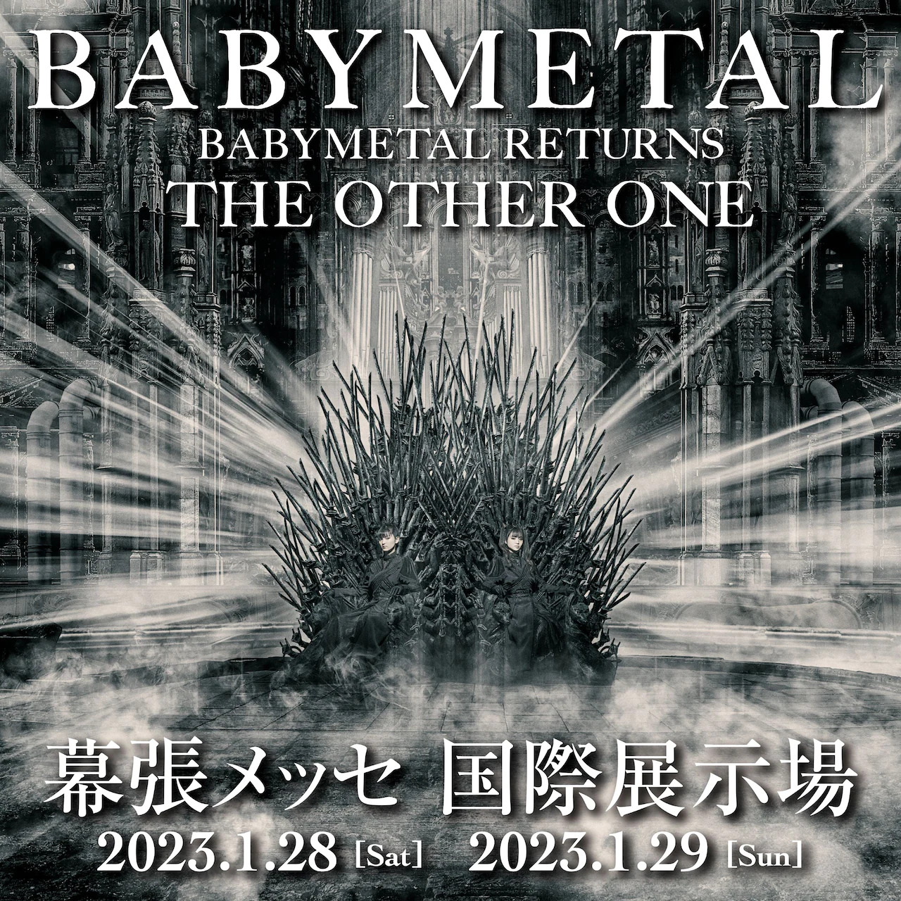 BABYMETAL RETURNS – THE OTHER ONE – “ Live Shows Announced For 