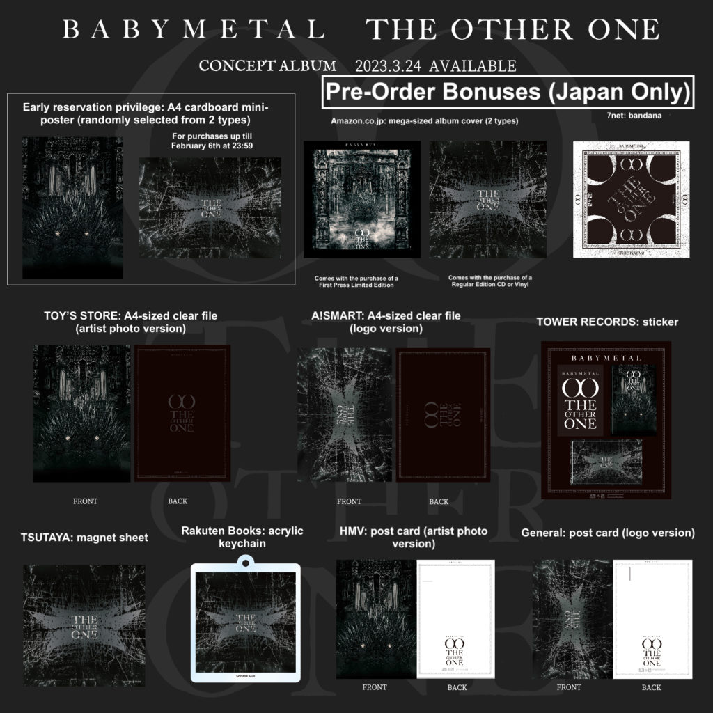 THE OTHER ONE” Concept Album Artwork, Tracklist, Pre-Order Bonuses